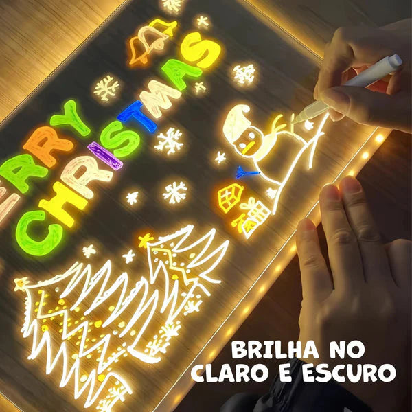 Luminart brilha no claro e escuro